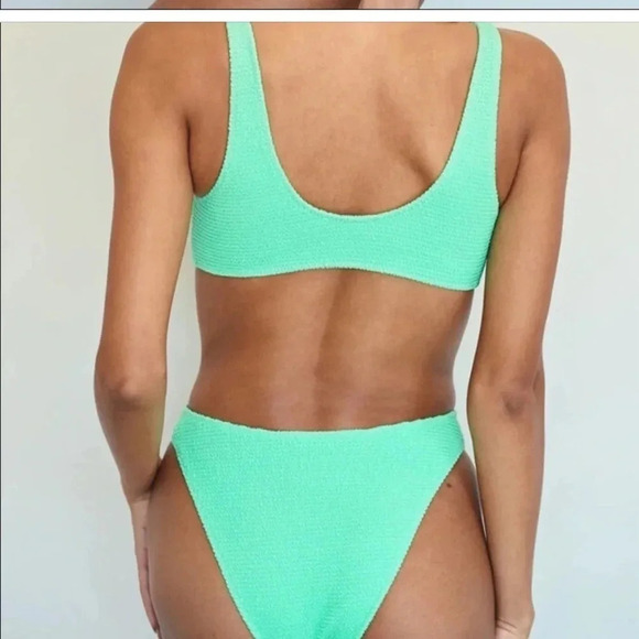PacSun Mint Green Cutout One Piece Swimsuit - Picture 3 of 6